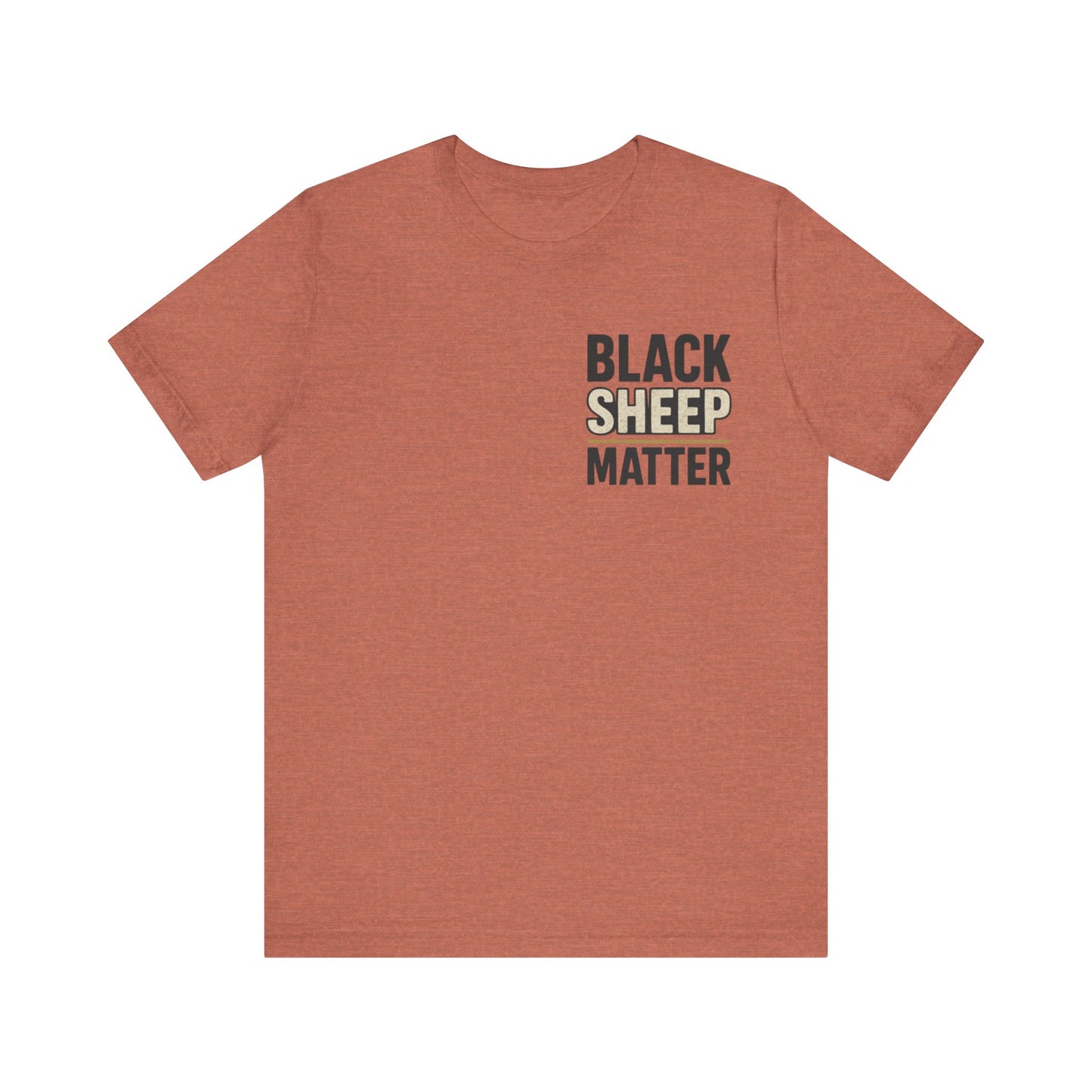 Black Sheep Matter Tee - Small Graphic